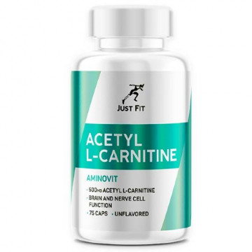 Acetyl L-Carnitine 500 мг, 75 к JUST FIT