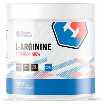 100% L-ARGININE PREMIUM (аргинин) 250 г Fitness Formula