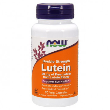 LUTEIN 20 мг (Лютеин) 90 растительных капсул NOW FOODS