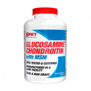 Glucosamine-Chondroitin-MSM 180 табл SAN