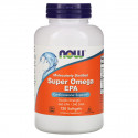 Super Omega EPA 1200 мг (омега, рыбий жир) 120 гелевых капсул Now Foods