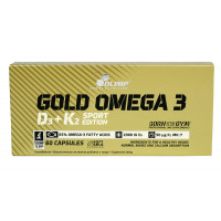 Olimp Gold Omega 3 D3 + K2 60 капс. Olimp