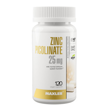 Zinc Picolinate 25 мг 120 капсул Maxler