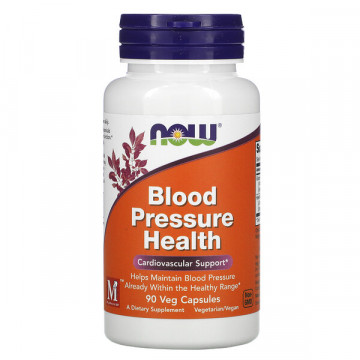 Blood Pressure Health 660 мг (поддержка кровяного давления) 90 капсул NOW Foods
