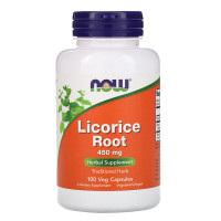 Licorice Root 450 мг 100 капсул NOW Foods
