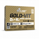 Gold-Vit D3+K2 2000МЕ (витамин D3, витамин K) 60 капсул Sport Edition Olimp