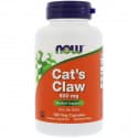 CATS CLAW 500 мг (кошачий коготь, древовидная лиана) 100 растительных капсул NOW Foods