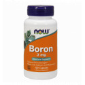 Boron 3 мг (бор, минерал) 100 капсул NOW Foods